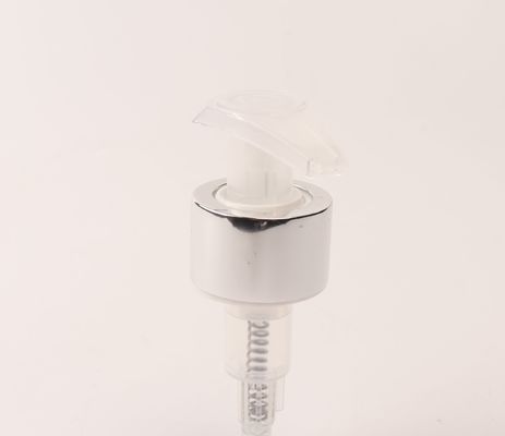Beveiligingsdoel 24/410 28/410 Glanzend goud alumina lotion pomp voor flessen cosmetica