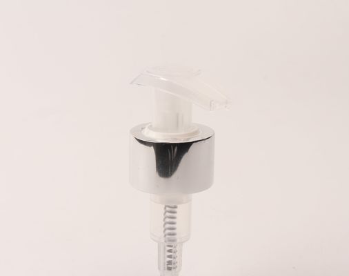 Beveiligingsdoel 24/410 28/410 Glanzend goud alumina lotion pomp voor flessen cosmetica